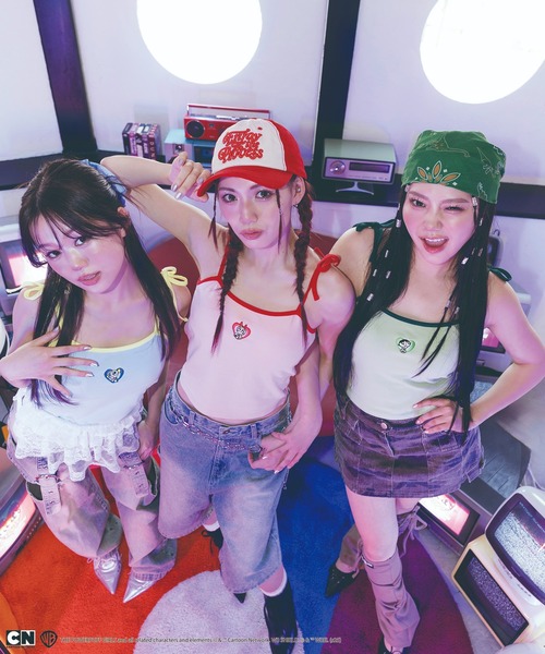 4GEEKS BY SPIRALGIRL(フォーギークスバイスパイラルガール)の「【THE POWERPUFF GIRLS】肩リボンワンポイント刺しゅうキャミソール(キャミソール・レディース・グリーン/ピンク/ブルー・FREE)」の22枚目の写真