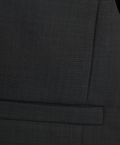 qualite(カリテ)の「【セットアップ対応】ウールライクジレ/ノースリーブトップス(タンクトップ・レディース・ベージュ/チャコールグレー・フリー)」の11枚目の写真