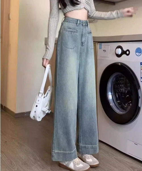 REBALANCE(リバランス)の「デニムパンツ_ヴィンテージ(デニムパンツ・レディース・B/A・LARGE/X-LARGE/MEDIUM)」の4枚目の写真