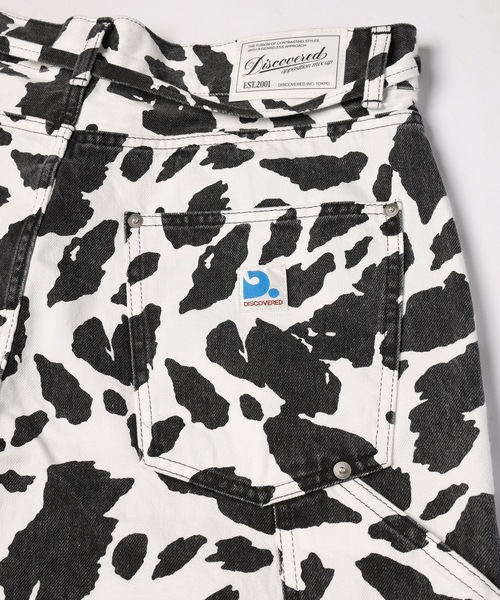 DISCOVERED（ディスカバード）の「COW PRINT PAINTER PANTS（その他パンツ・メンズ・ブラウン/ブラック・2/3/1）」の12枚目の写真