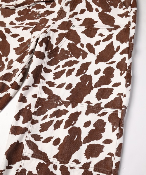 DISCOVERED（ディスカバード）の「COW PRINT PAINTER PANTS（その他パンツ・メンズ・ブラウン/ブラック・2/3/1）」の15枚目の写真
