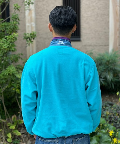 HELLY HANSEN(ヘリーハンセン)の「【HELLY HANSEN】TSC Fleece Pullover Jacket(その他アウター・メンズ・グレー/アクア・MEDIUM/LARGE/X-LARGE)」の4枚目の写真