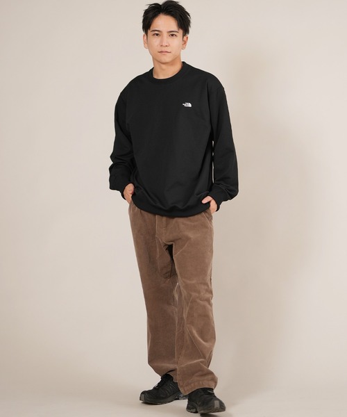 THE NORTH FACE ザ・ノース・フェイス トレーナー S LOGO HTR SWT CRW