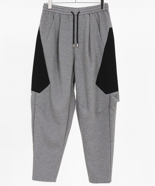 CAMBIO(カンビオ)の「mp14025- 配色切替ダンボール裾ZIPパンツ(HLCM0211)(その他パンツ・メンズ・グレー系その他/ネイビー系/ブラック×グレー・S/M/L)」の8枚目の写真