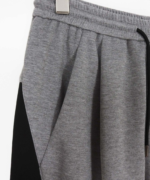 CAMBIO(カンビオ)の「mp14025- 配色切替ダンボール裾ZIPパンツ(HLCM0211)(その他パンツ・メンズ・グレー系その他/ネイビー系/ブラック×グレー・S/M/L)」の11枚目の写真