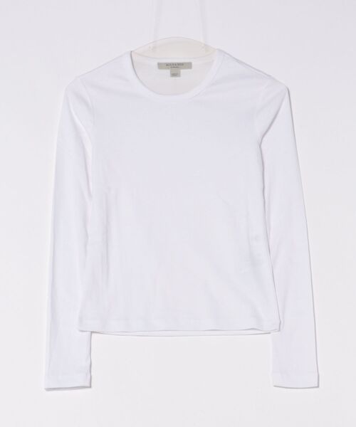 ALLSAINTS（オールセインツ）の「STEVIE LONG SLEEVE T-SHIRT | STEVIE 長袖 Tシャツ（Tシャツ/カットソー・レディース・ホワイト・XS/S/M）」の8枚目の写真