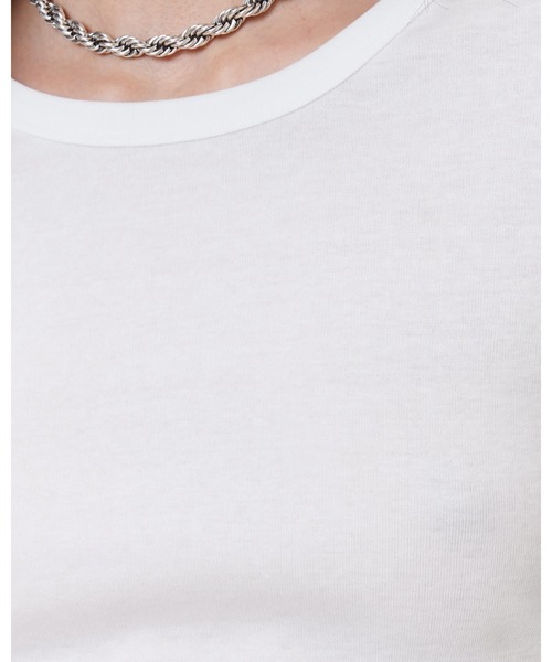 ALLSAINTS（オールセインツ）の「STEVIE LONG SLEEVE T-SHIRT | STEVIE 長袖 Tシャツ（Tシャツ/カットソー・レディース・ホワイト・XS/S/M）」の6枚目の写真