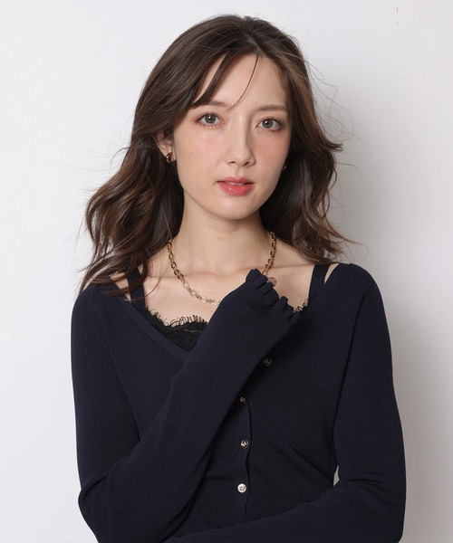 レーストリムニットアンサンブル（ニット/セーター）｜Apuweiser