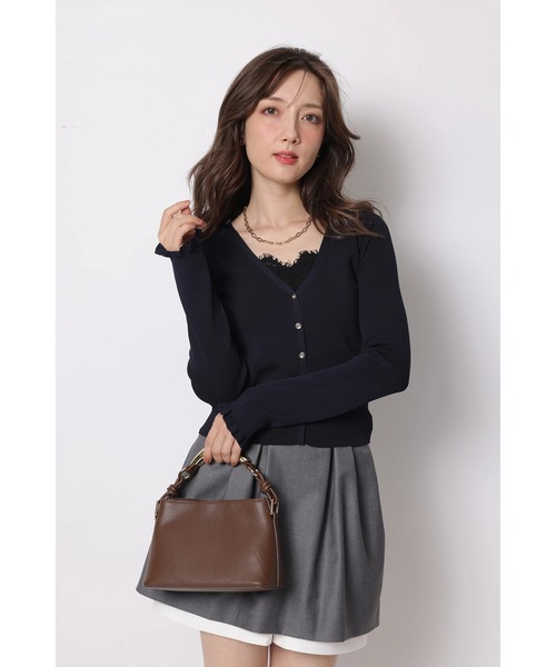 Apuweiser-riche ジレニット　ブラウン Apuweiser-riche ジレニット ブラウン Apuweiser-riche