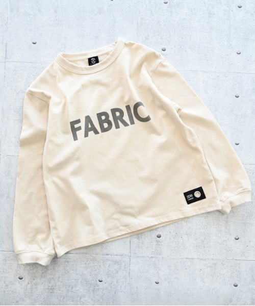 ZERO standerd（ゼロスタンダード）の「zero standard/ゼロスタンダード FABRIC　ロングＴシャツ（Tシャツ/カットソー・キッズ・サンドベージュ/ベージュ/チャコールグレー・110cm/120cm/130cm/140cm/150cm/160cm/100cm）」の13枚目の写真