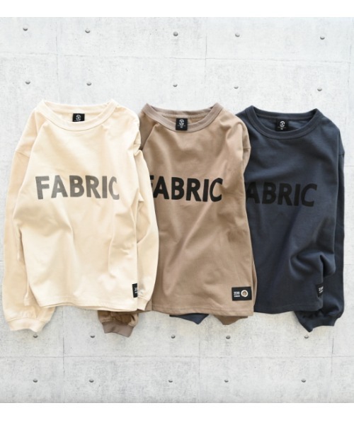 ZERO standerd（ゼロスタンダード）の「zero standard/ゼロスタンダード FABRIC　ロングＴシャツ（Tシャツ/カットソー・キッズ・サンドベージュ/ベージュ/チャコールグレー・110cm/120cm/130cm/140cm/150cm/160cm/100cm）」の16枚目の写真