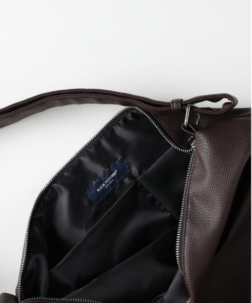 BACK NUMBER（バックナンバー）の「BACK NUMBER(バックナンバー)【メンズ】PU2WAYショルダーバッグ（ショルダーバッグ・メンズ・ブラック/ブラウン・ONE SIZE）」の8枚目の写真