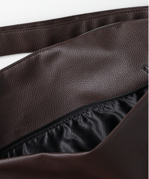 BACK NUMBER（バックナンバー）の「BACK NUMBER(バックナンバー)【メンズ】PU2WAYショルダーバッグ（ショルダーバッグ・メンズ・ブラック/ブラウン・ONE SIZE）」の9枚目の写真