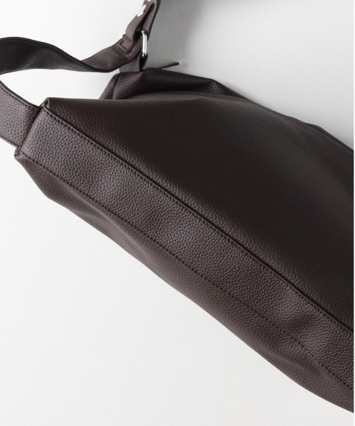BACK NUMBER（バックナンバー）の「BACK NUMBER(バックナンバー)【メンズ】PU2WAYショルダーバッグ（ショルダーバッグ・メンズ・ブラック/ブラウン・ONE SIZE）」の11枚目の写真