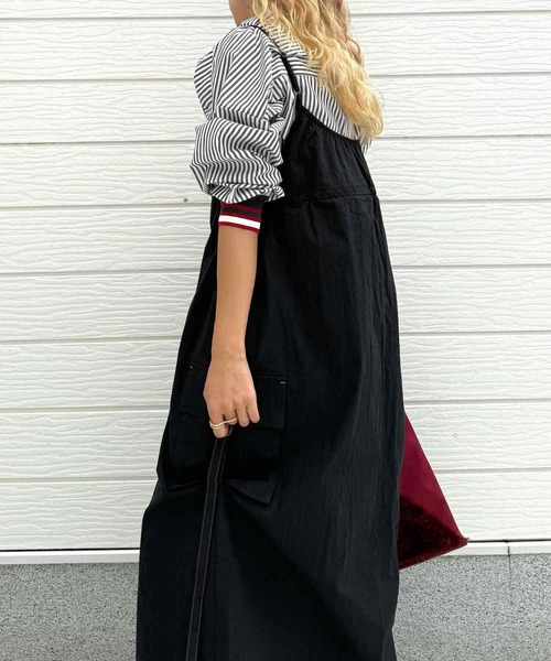 ドロストワークジャンスカ（ジャンパースカート）｜Q（キュー）の