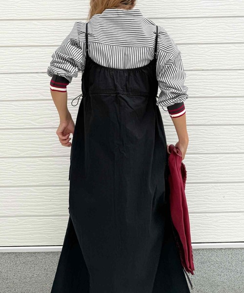 ドロストワークジャンスカ（ジャンパースカート）｜Q（キュー）の