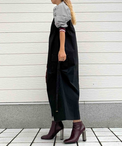 ドロストワークジャンスカ（ジャンパースカート）｜Q（キュー）の