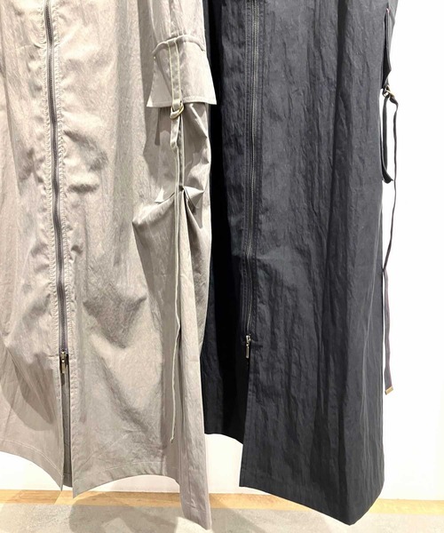 Q（キュー）の「ドロストワークジャンスカ（ジャンパースカート・レディース・グレー/ブラック・MEDIUM）」の22枚目の写真