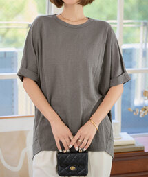 接触冷感チュニックTシャツ