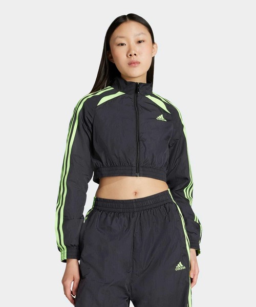 チームガイスト アディカラー クロップド トラックトップ / ジャージ