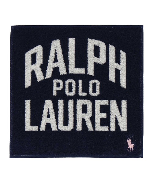 POLO RALPH LAUREN（ポロ ラルフ ローレン）の「レディース タオルハンカチ（ハンカチ/ハンドタオル・レディース・ピンク/イエロー/ネイビー・FREE）」の2枚目の写真