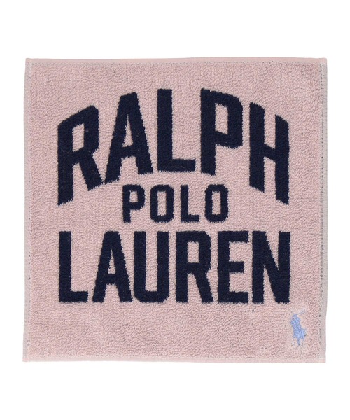 POLO RALPH LAUREN（ポロ ラルフ ローレン）の「レディース タオルハンカチ（ハンカチ/ハンドタオル・レディース・ピンク/イエロー/ネイビー・FREE）」の3枚目の写真