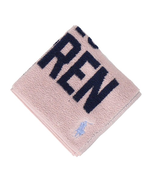 POLO RALPH LAUREN（ポロ ラルフ ローレン）の「レディース タオルハンカチ（ハンカチ/ハンドタオル・レディース・ピンク/イエロー/ネイビー・FREE）」の6枚目の写真
