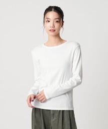 BEAUTY&YOUTH UNITED ARROWS | オーガニックコットンフライス ロングスリーブTシャツ(Tシャツ/カットソー)