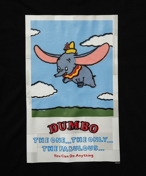 Disney(ディズニー)の「Dumbo / T-shirt Designed byNAIJEL GRAPH(Tシャツ/カットソー・メンズ・ホワイト/ブラック・XX-LARGE/X-LARGE/LARGE/MEDIUM)」の11枚目の写真