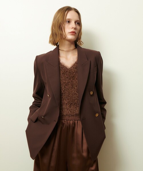 TRストレッチダブルジャケット（テーラードジャケット）｜allureville