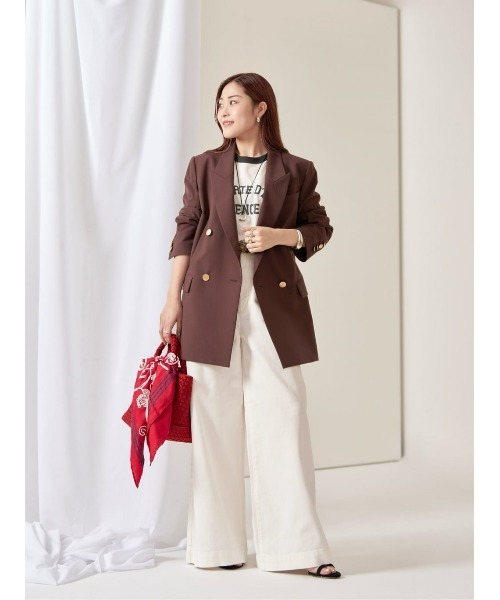 TRストレッチダブルジャケット（テーラードジャケット）｜allureville