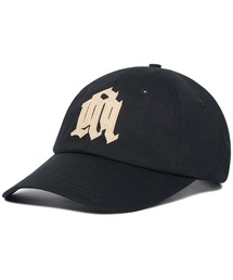 NOMANUAL | A'GEM/9 × .kom 『NOMANUAL/ノーマニュアル』 OVERLAY LOGO PATCH BALL CAP/オーバーレイロゴパッチボールキャップ(キャップ)