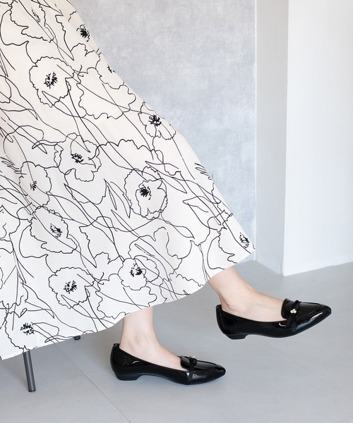 JELLY BEANS（ジェリービーンズ）の「【レイン対応】アシンメトリーリボンモールドソールレインパンプス【Made in Japan】(325-59133)JELLY BEANS(ジェリービーンズ)（レインシューズ・レディース・グレー/ブラック系その他/グレイッシュベージュ・24.5/24/23.5/23/22.5）」の15枚目の写真