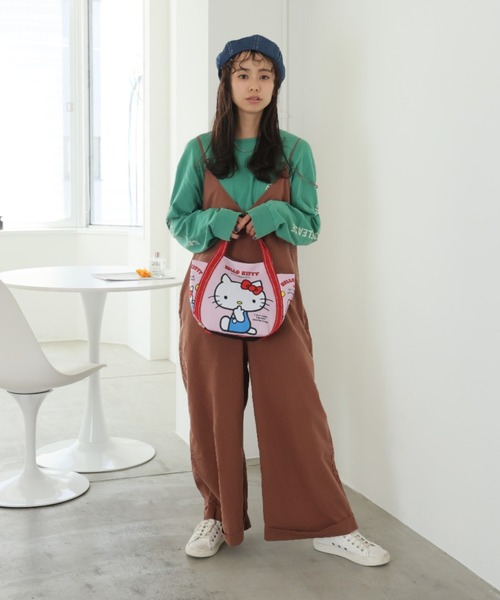 sanrio(サンリオ)の「サンリオ ミニバルーントート2(トートバッグ・レディース・ライトグレー/ブルー系その他/レッド/ピンク系/ピンク/スカイブルー/グリーン/アニマル・FREE)」の5枚目の写真