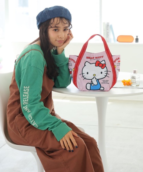 sanrio(サンリオ)の「サンリオ ミニバルーントート2(トートバッグ・レディース・ライトグレー/ブルー系その他/レッド/ピンク系/ピンク/スカイブルー/グリーン/アニマル・FREE)」の16枚目の写真