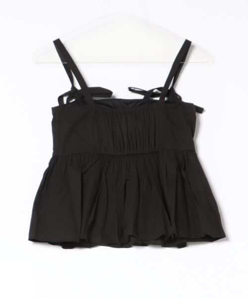Ravijour（ラヴィジュール）の「【MINAMOコラボ】 Cotty tops with cups（キャミソール・レディース・ホワイト/ブラック/ブルー・ONESIZE）」の17枚目の写真