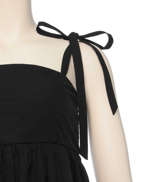Ravijour（ラヴィジュール）の「【MINAMOコラボ】 Cotty tops with cups（キャミソール・レディース・ホワイト/ブラック/ブルー・ONESIZE）」の15枚目の写真