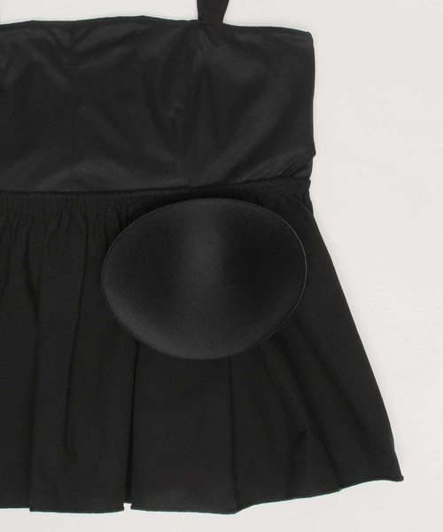 Ravijour（ラヴィジュール）の「【MINAMOコラボ】 Cotty tops with cups（キャミソール・レディース・ホワイト/ブラック/ブルー・ONESIZE）」の16枚目の写真