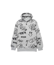 MSGM KIDS（エムエスジーエムキッズ）の「MSGMマルチグラフィティ スウェットパーカー（パーカー）」