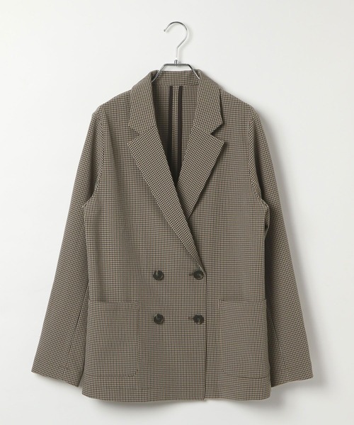 GLOBAL WORK（グローバルワーク）の「GIRLテーラードライトダブルジャケット/AND YUA ANY/589052（テーラードジャケット・キッズ・ベージュ・FREE）」の9枚目の写真