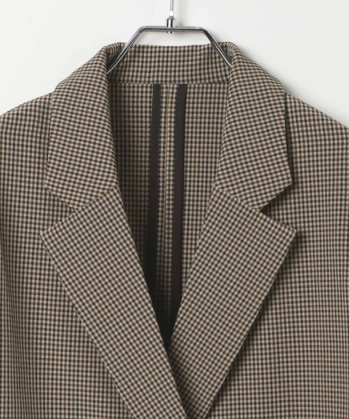 GLOBAL WORK（グローバルワーク）の「GIRLテーラードライトダブルジャケット/AND YUA ANY/589052（テーラードジャケット・キッズ・ベージュ・FREE）」の6枚目の写真