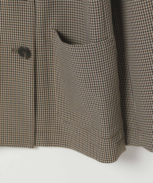 GLOBAL WORK（グローバルワーク）の「GIRLテーラードライトダブルジャケット/AND YUA ANY/589052（テーラードジャケット・キッズ・ベージュ・FREE）」の7枚目の写真