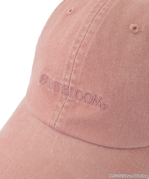 FRUIT OF THE LOOM（フルーツオブザルーム）の「セサミストリートミーツオブザルーム キャップ（キャップ・レディース・ピンク/チャコールグレー・FREE）」の19枚目の写真