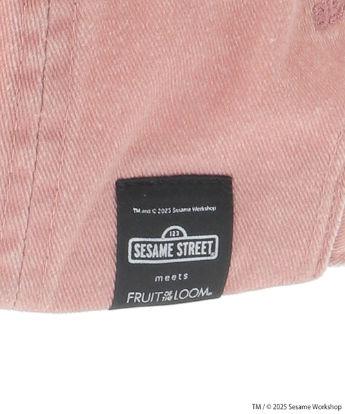 FRUIT OF THE LOOM（フルーツオブザルーム）の「セサミストリートミーツオブザルーム キャップ（キャップ・レディース・ピンク/チャコールグレー・FREE）」の20枚目の写真