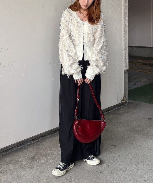 ISOOK カーディガン I-SOOK カーディガン 「ISOOK / アイスー」Vネックスウェット