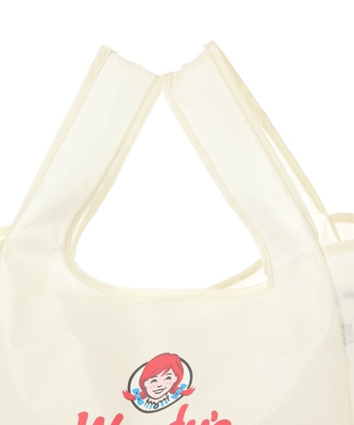 FOUND GOOD(ファウンドグッド)の「【Wendy’s】エコバッグ/31655342(エコバッグ/サブバッグ・レディース・ホワイト系5/レッド系5/ブルー系2・FREE)」の4枚目の写真