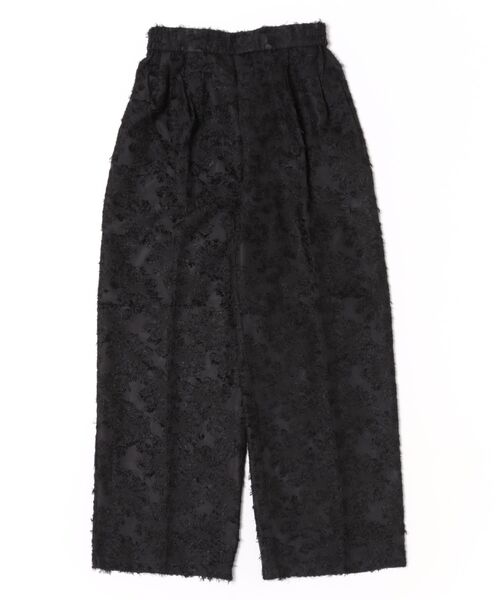 Jines(ジネス)の「カットジャガードワイドパンツ(その他パンツ・レディース・ブラック/オフホワイト・38)」の21枚目の写真