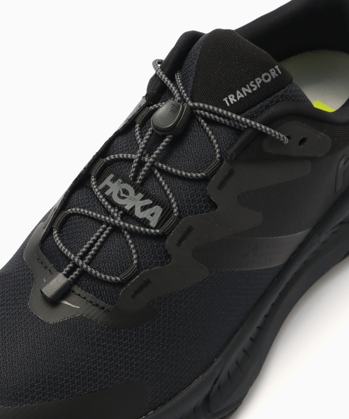HOKA(ホカ)の「【HOKA ONE ONE / ホカオネオネ】TRANSPORT / トランスポート(スニーカー・メンズ・ブラック・26cm/27cm/28cm)」の6枚目の写真