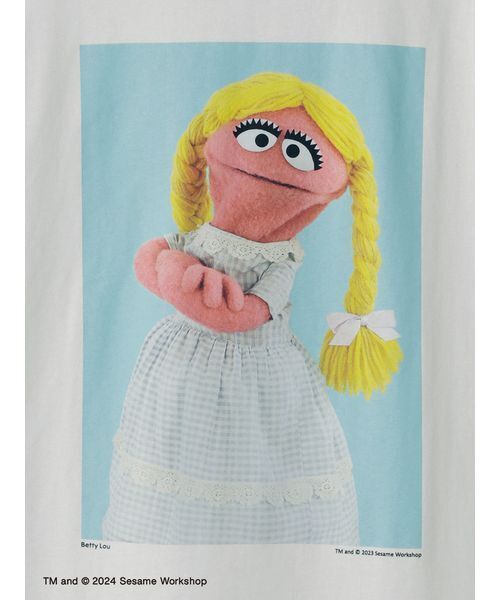 SESAME STREET(セサミストリート)の「【UNISEX】フォトアートTシャツ(Tシャツ/カットソー・レディース・ライトグレー/ライトベージュ・L/M/S)」の10枚目の写真