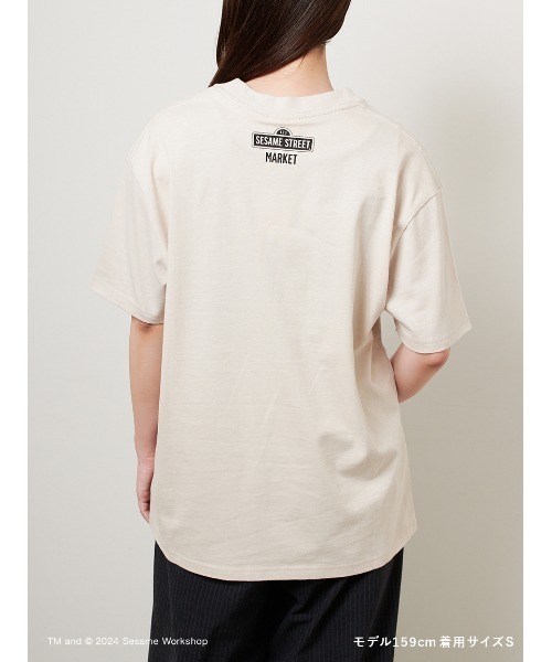 SESAME STREET(セサミストリート)の「【UNISEX】フォトアートTシャツ(Tシャツ/カットソー・レディース・ライトグレー/ライトベージュ・L/M/S)」の6枚目の写真